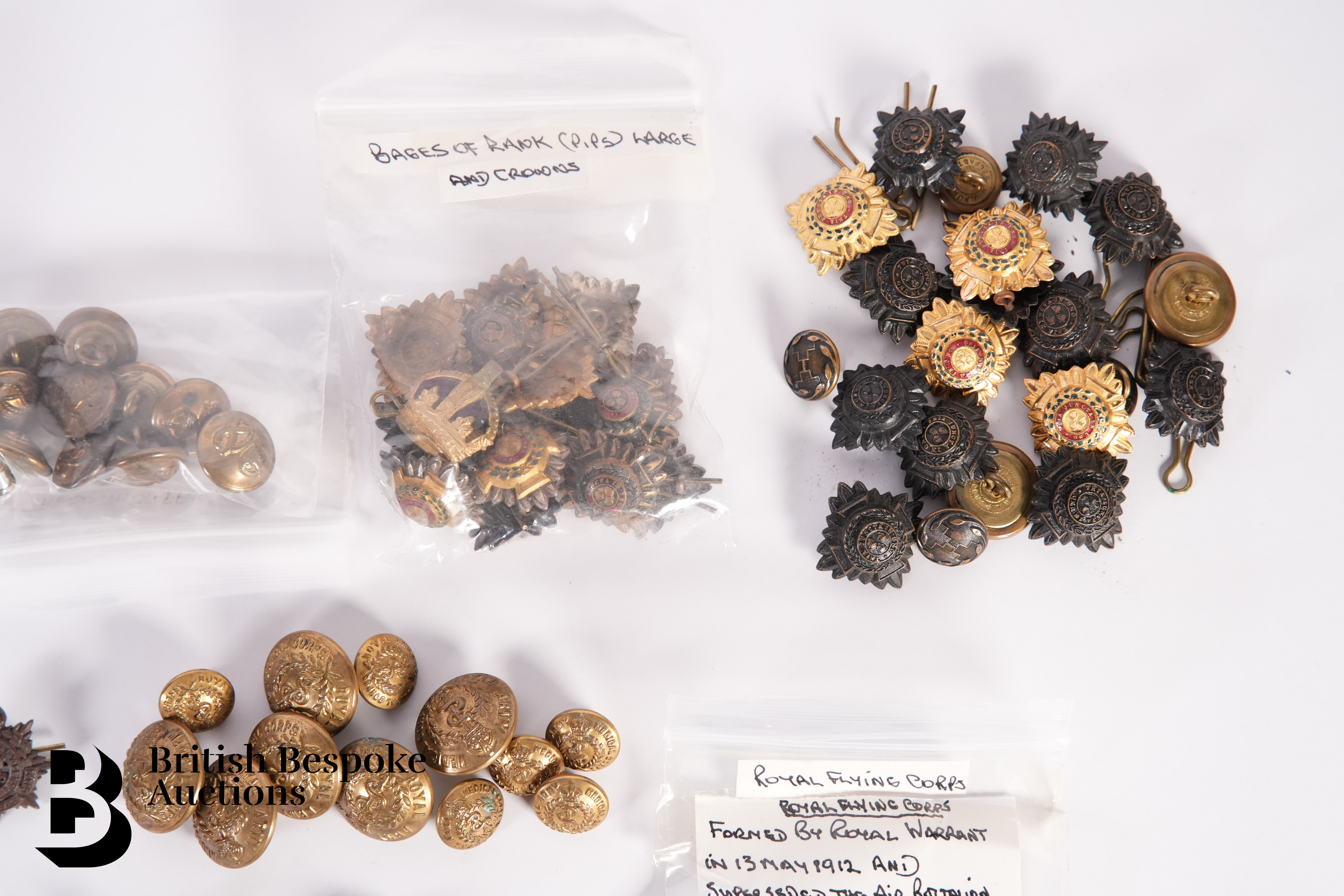 Miscellaneous Military Brass Buttons - Image 4 of 5