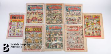 Vintage Comics incl. 1939 Dandy Comic No 60