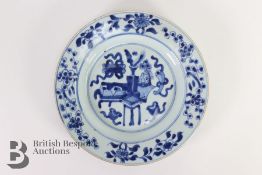 Chinese Blue and White Plates