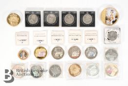 Quantity of Commemorative GB Coins