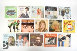 Approx. 250 45rpm Records - European Pop 1950s, 1960s and 1970s