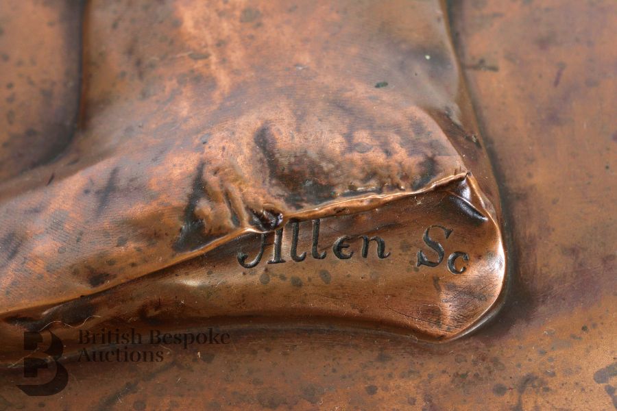 Copper Plaque of Prince Albert - Image 3 of 4