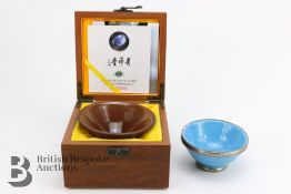 Japanese Tea Bowl and Persian Bowl