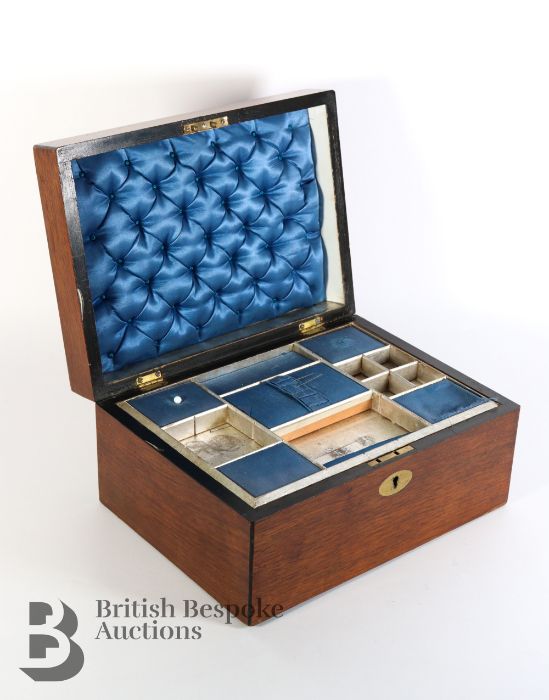 Late Victorian Sewing Box - Image 3 of 5