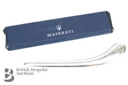 Maserati Showroom Letter Opener
