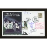 1985 Liberation of Colditz cover signed by Colditz inmates Lieut. J.L.Pumphrey & Lieut. D.N.Moir.