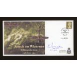 2006 Attack on Wizernes V-Weapon Store cover signed by Tom Bennett DFM. 1 of 19 covers.