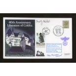 1985 Liberation of Colditz cover signed by Colditz inmates lieut. N.G.Miller & Captain V.Vercoe.