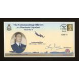 2005 The Commanding Officers 617 Dambuster Squadron cover signed by Sqn Ldr. Tony Iveson DFC.