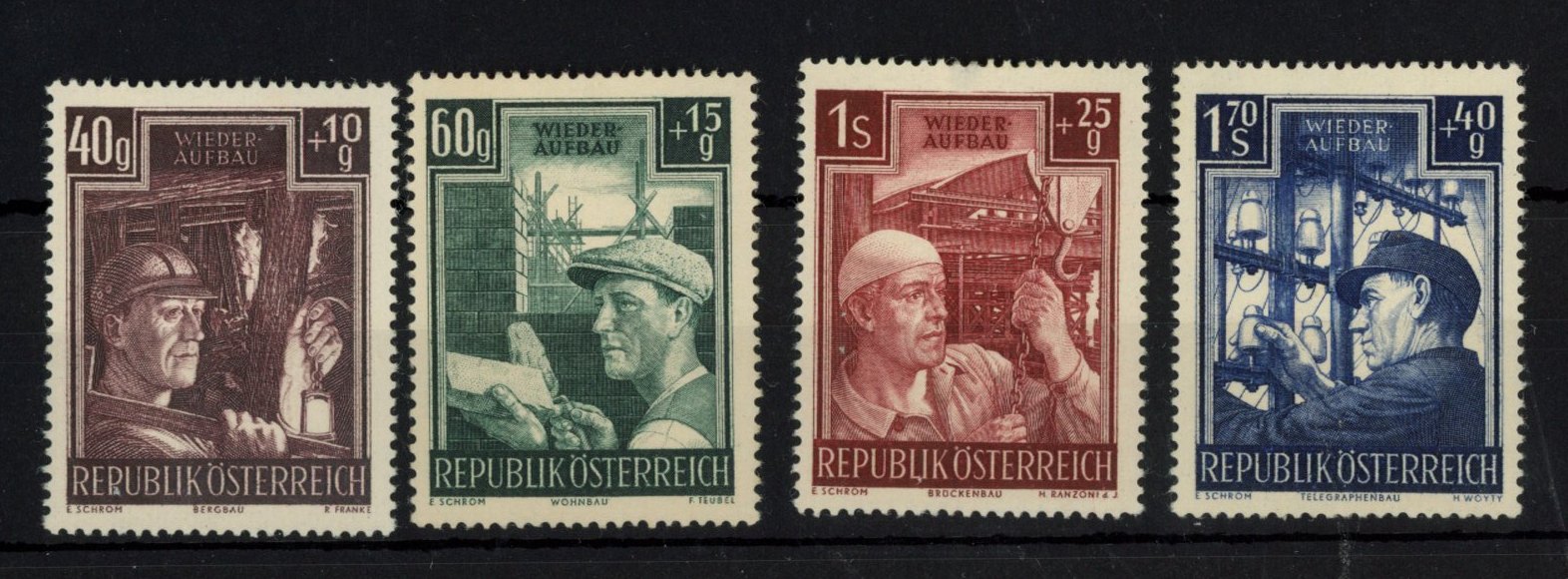 1951 Reconstruction set Mint.