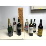 BOTTLE OF FONSECA PORTO, BIN N0 27 FINEST RESERVE PORT IN BOX, BOTTLE OF REAL COMPANHIA VINTAGE PORT