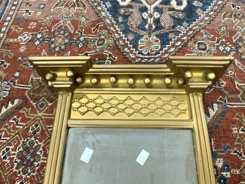 VINTAGE GILDED WALL MIRROR 59 X 34CM - Image 2 of 3