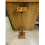 VINTAGE ART DECO WOODEN PLANT STAND 104CM