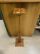 VINTAGE ART DECO WOODEN PLANT STAND 104CM