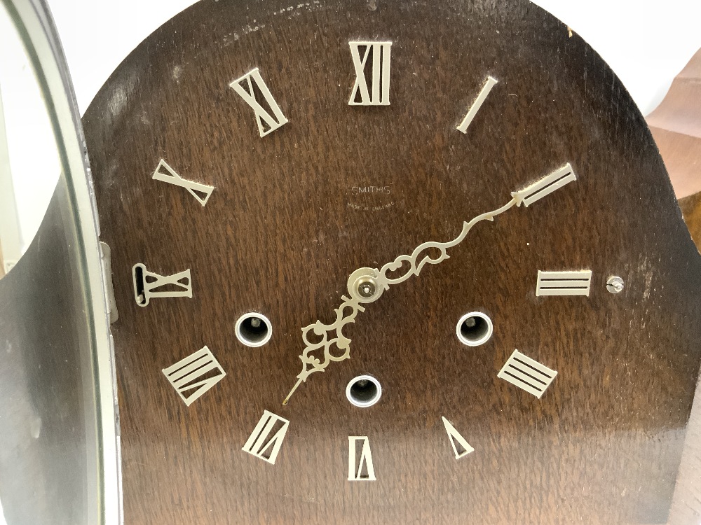 TWO ADMIRALS HAT MANTEL CLOCKS AND TWO OTHER MANTEL CLOCKS. - Image 2 of 13