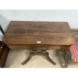 ROSEWOOD CARD TABLE