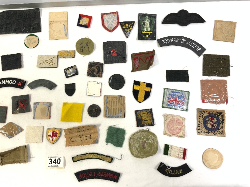 QUANTITY OF MILITARY CLOTH BADGES - Image 8 of 8