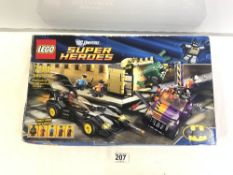 LEGO DC UNIVERSE SUPER HEROES. 7-14, 6864, BATMOBILE AND THE TWO FACE CHASE.