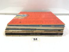 A QUANTITY OF LPS, INCLUDES, THE BEATLES- SGT PEPPERS LONELY HEARTS, AND THE BEATLES 1967-1970,