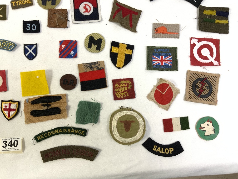 QUANTITY OF MILITARY CLOTH BADGES - Image 4 of 8