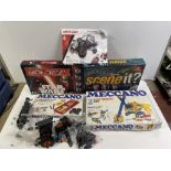 MECCANO MOTORISED CONSTRUCTION SET BOXED AND EXTENSION PACK BOXED, HARRY POTTER DVD GAME SCENE IT?