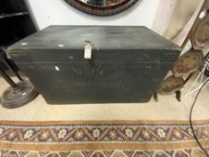 LARGE WORMANS TRUNK WITH INTERNAL DRAWERS 97 X 56 X 56 CM