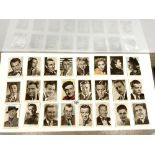 A QUANTITY OF 1950s FILM STAR POSTCARDS - FRED ASTAIRE, GARY COOPER, MARX BROTHERS, SPENCER TRACY