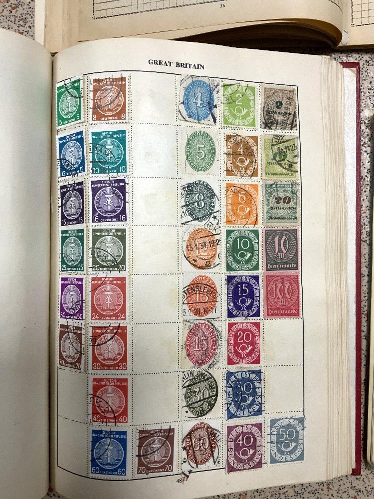 FOUR ALBUMS OF GB AND WORLD STAMPS AND QUANTITY OF FIRST DAY COVERS. - Image 5 of 18