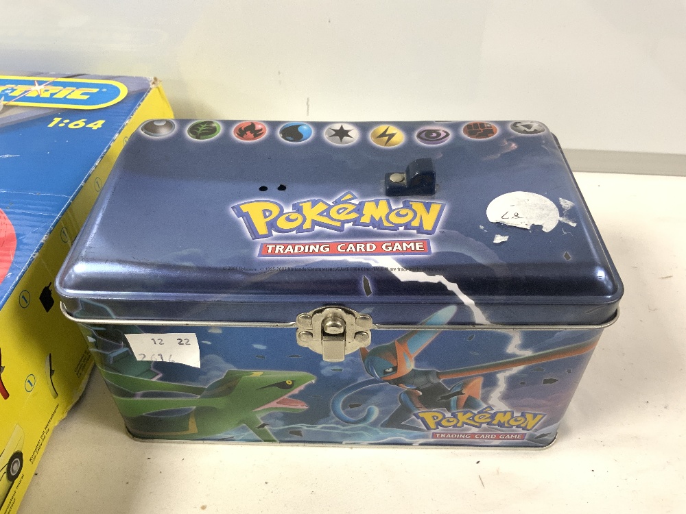 A BOXED MY FIRST SCALEXTRIC SET, AND QUANTITY OF POKEMON CARDS. - Image 7 of 9