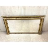 VINTAGE GILDED MIRROR 126 X 67 CM