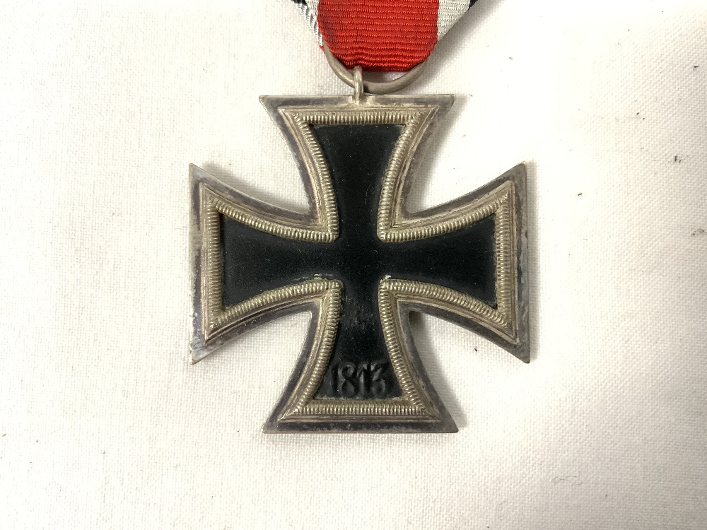 A GERMAN IRON CROSS MEDAL, AND A EXACT REPLICA OF THE " LUSITANIA " [GERMAN] MEDAL. - Image 8 of 9