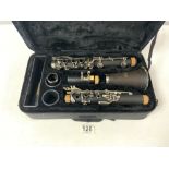 CASED WINDSOR CLARINET