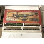 HORNBY RAILWAYS GWR FREIGHT ELECTRIC TRAIN SET IN BOX.