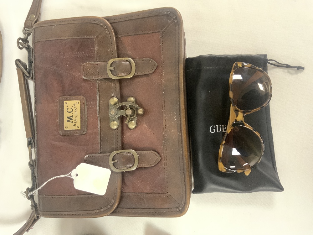 MIXED GUESS SUNGLASSES AND A MARC CHANTAL BAG - Image 5 of 11