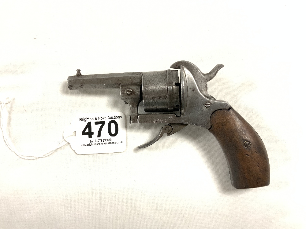 A SMALL REVOLVER PISTOL. WITH THE GUARDIAN AMERICAN MODEL OF 1878, STAMPED ON THE BARELL.