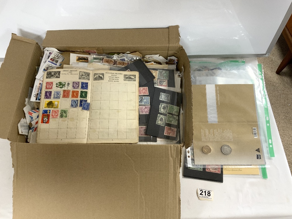 LARGE QUANTITY OF LOOSE STAMPS