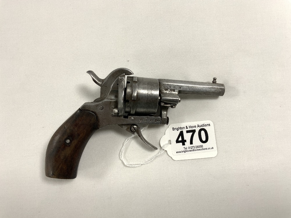 A SMALL REVOLVER PISTOL. WITH THE GUARDIAN AMERICAN MODEL OF 1878, STAMPED ON THE BARELL. - Image 2 of 7