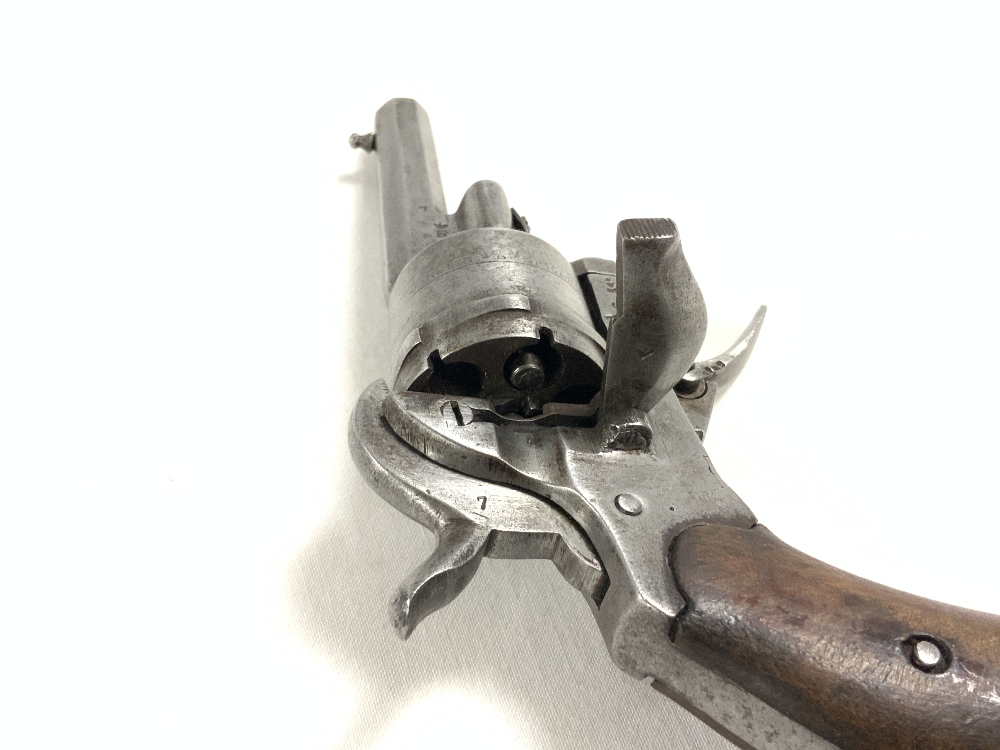 A SMALL REVOLVER PISTOL. WITH THE GUARDIAN AMERICAN MODEL OF 1878, STAMPED ON THE BARELL. - Image 7 of 7