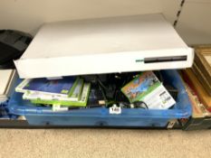 XBOX 360 AND ORIGINAL XBOX WITH GAMES AND ACCESSORIES