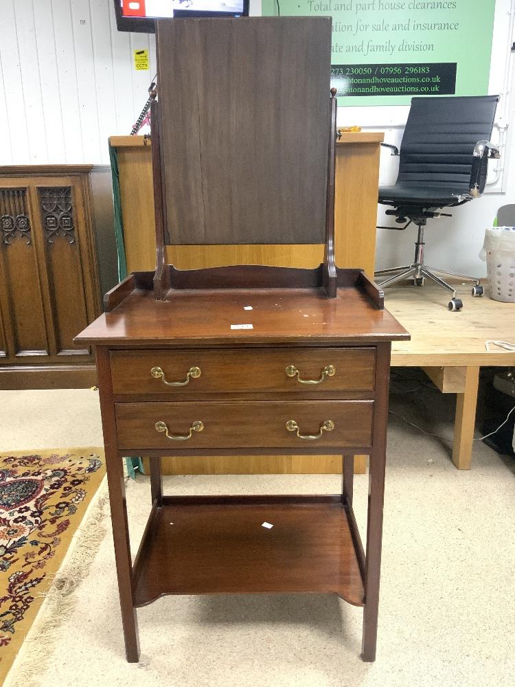 SMALL MAHOGANY EDWARDIAN DRESSING TABLE - Image 3 of 3