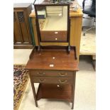 SMALL MAHOGANY EDWARDIAN DRESSING TABLE