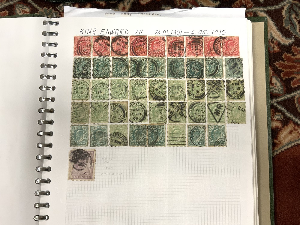 QUANTITY OF WORLD STAMPS IN ALBUMS INCLUDES PENNY REDS - Image 4 of 18