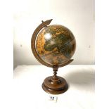 A REPRODUCTION TERRESTRIAL GLOBE.