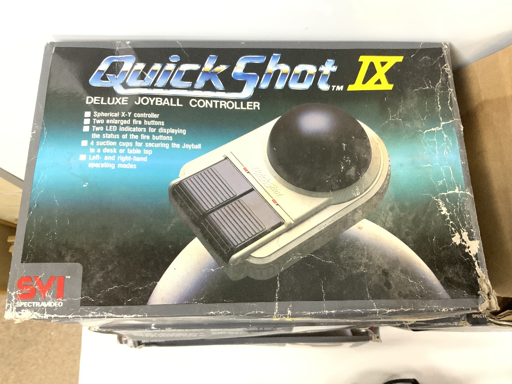 SIX BOXED QUICK SHOT ROLLER BALL CONTROL STICKS, AND TWO ALTAI CONTROL STICKS. - Image 4 of 5