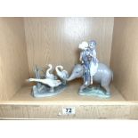 TWO LLADRO PORCELAIN FIGURES 5253/4549