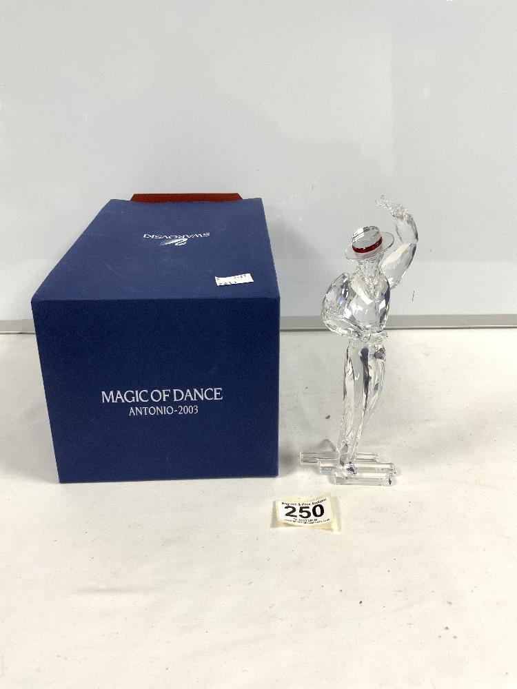 A SWAROVSKI FIGURE - MAGIC OF DANCE- ANTONIO 2003. WITH ORIGINAL BOX. - Image 2 of 4