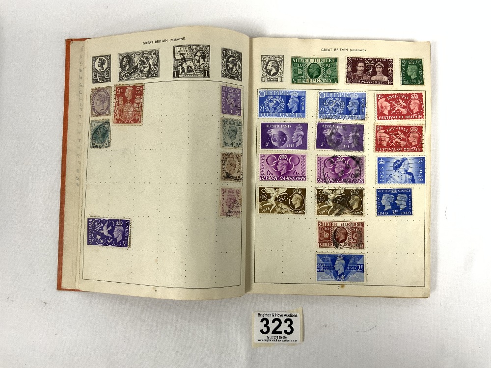 IMPROVED STAMP ALBUM - GREAT BRITAIN AND WORLD STAMPS. - Image 3 of 3