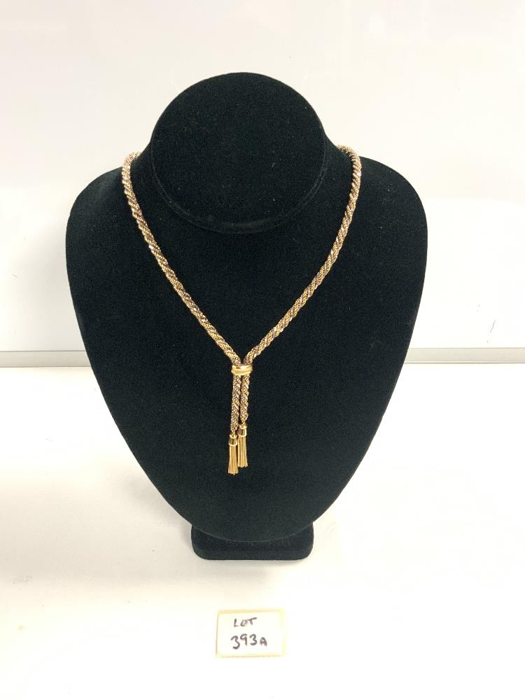375 GOLD NECKLACE BY UNOAERRE OF ITALY 23 GRAMS