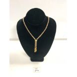 375 GOLD NECKLACE BY UNOAERRE OF ITALY 23 GRAMS