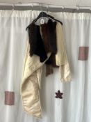 A SELECTION OF VINTAGE FUR STOLES/TAILS